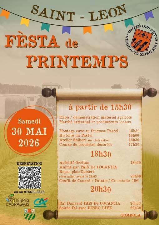 Fèsta de printemps à Saint-Léon