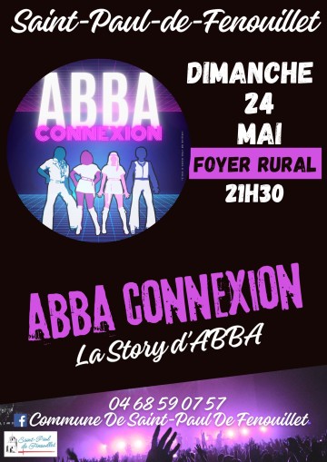 CONCERT - ABBA CONNEXION - SAINT PAUL DE FENOUILLET