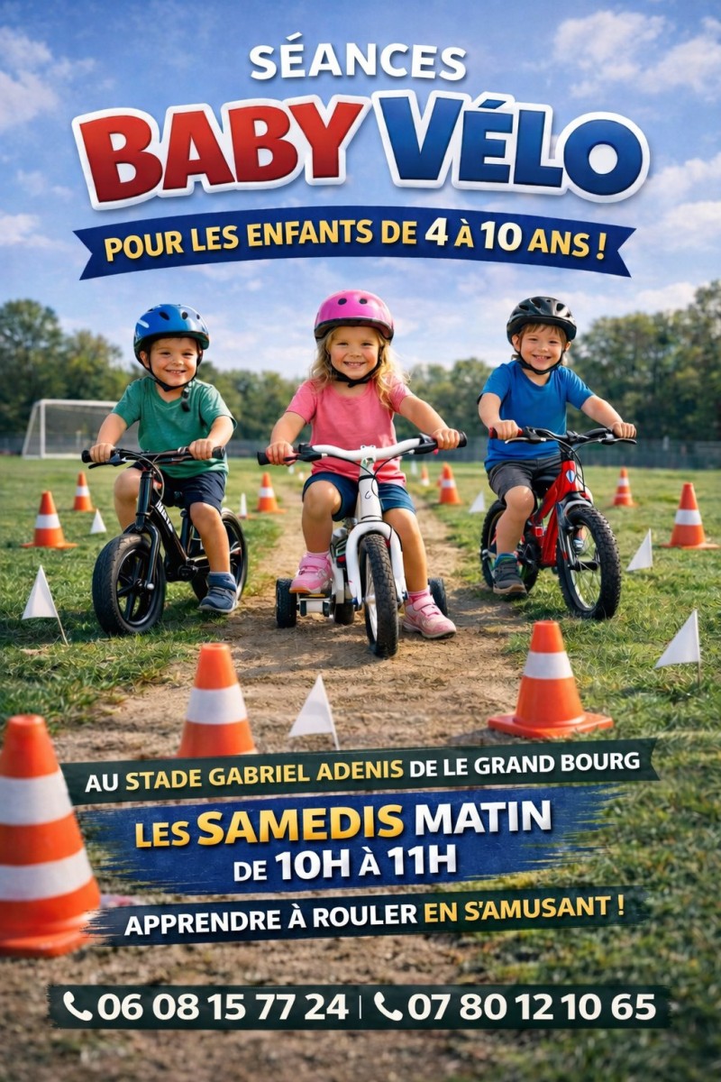 Séances Baby Vélo