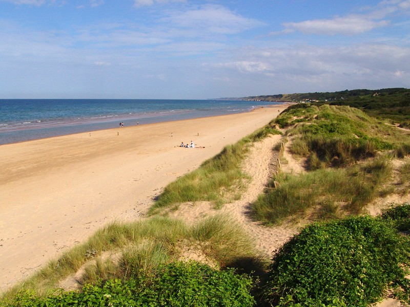 Balade entre terre et mer à la découverte du site d'Omaha Beach