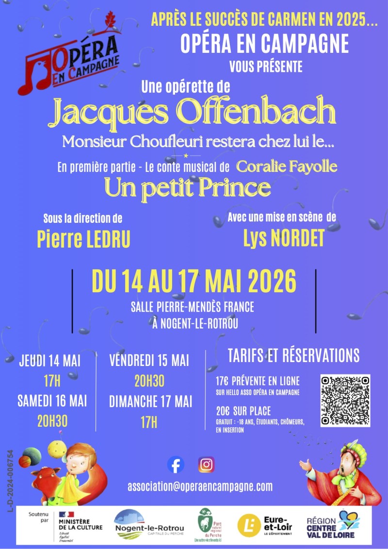 Opérette "Monsieur Choufleuri restera chez lui le..."