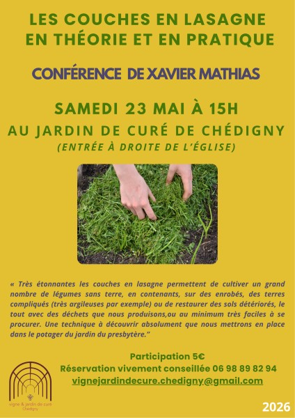 Conférence : les couches en lasagne