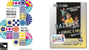 La nouvelle scène Rennaise : BAZARR + KODAC & HRV