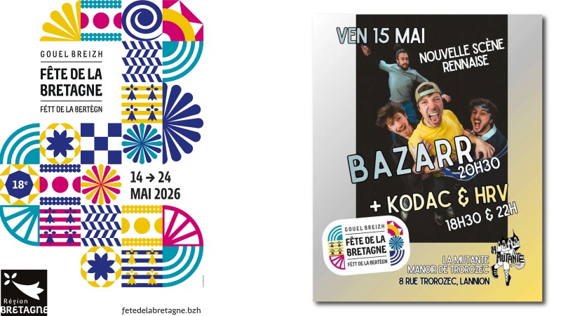 La nouvelle scène Rennaise : BAZARR + KODAC & HRV