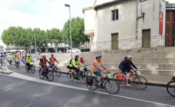 Tous à vélo à Carpentras