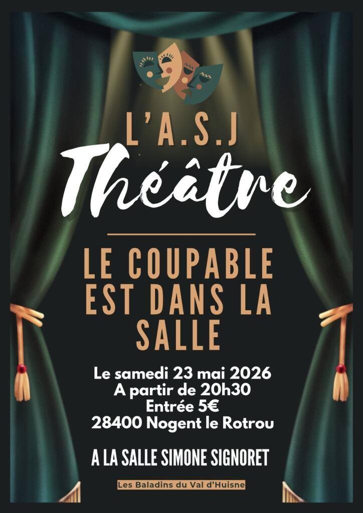 Soirée Théâtre avec Les Baladins du Val d'Huisne de l'ASJ