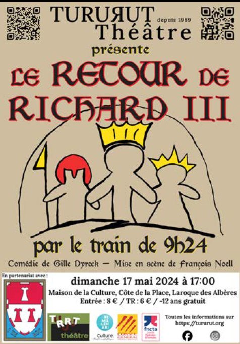 LE RETOUR DE RICHARD III PAR LE TRAIN DE 9H24