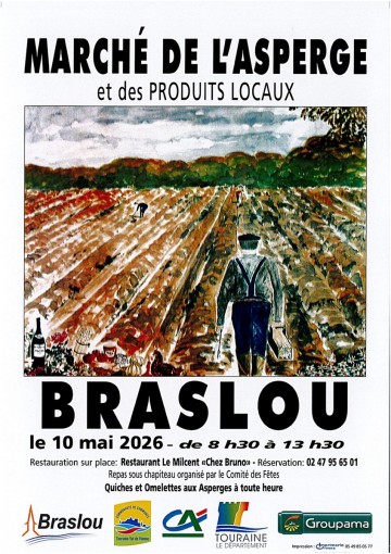 Marché de l'asperge et des produits locaux