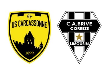 RUGBY À XV : US CARCASSONNE XV / CA BRIVE CORREZE LIMOUSIN