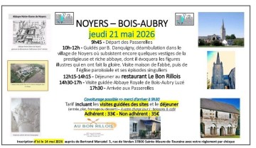Sortie Patrimoine : À la découverte des Abbayes du XIe siècle