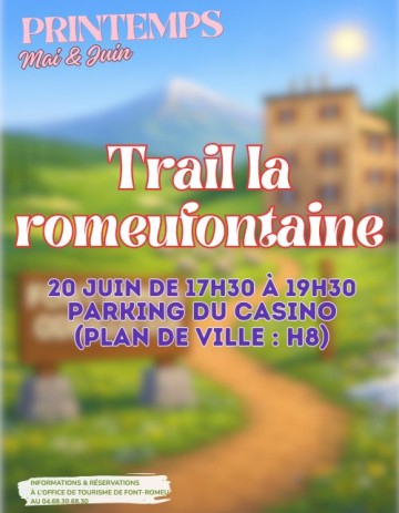 TRAIL LA ROMEUFONTAINE 20 JUIN