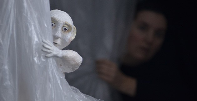 Spectacle et atelier dans l'exposition "Bienvenue à Paplaland"