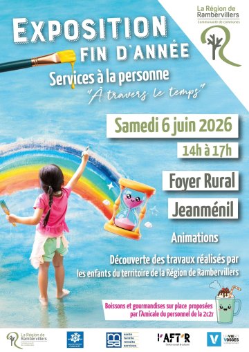 Exposition de fin d'année scolaire