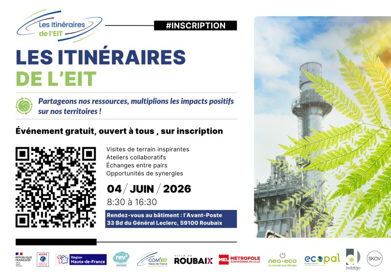 Itinéraires de l'EIT 2026 : Partageons les ressources, multiplions les impacts positifs sur nos territoires