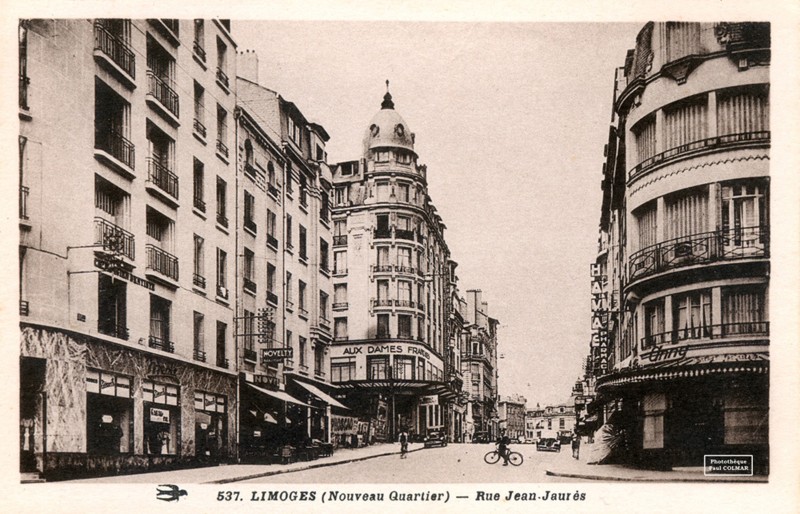 Conférence "La rue Jean-Jaurès à Limoges, une aventure architecturale : de l'Art déco au Modernisme"