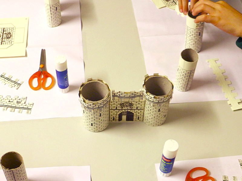 Atelier Au temps des châteaux forts