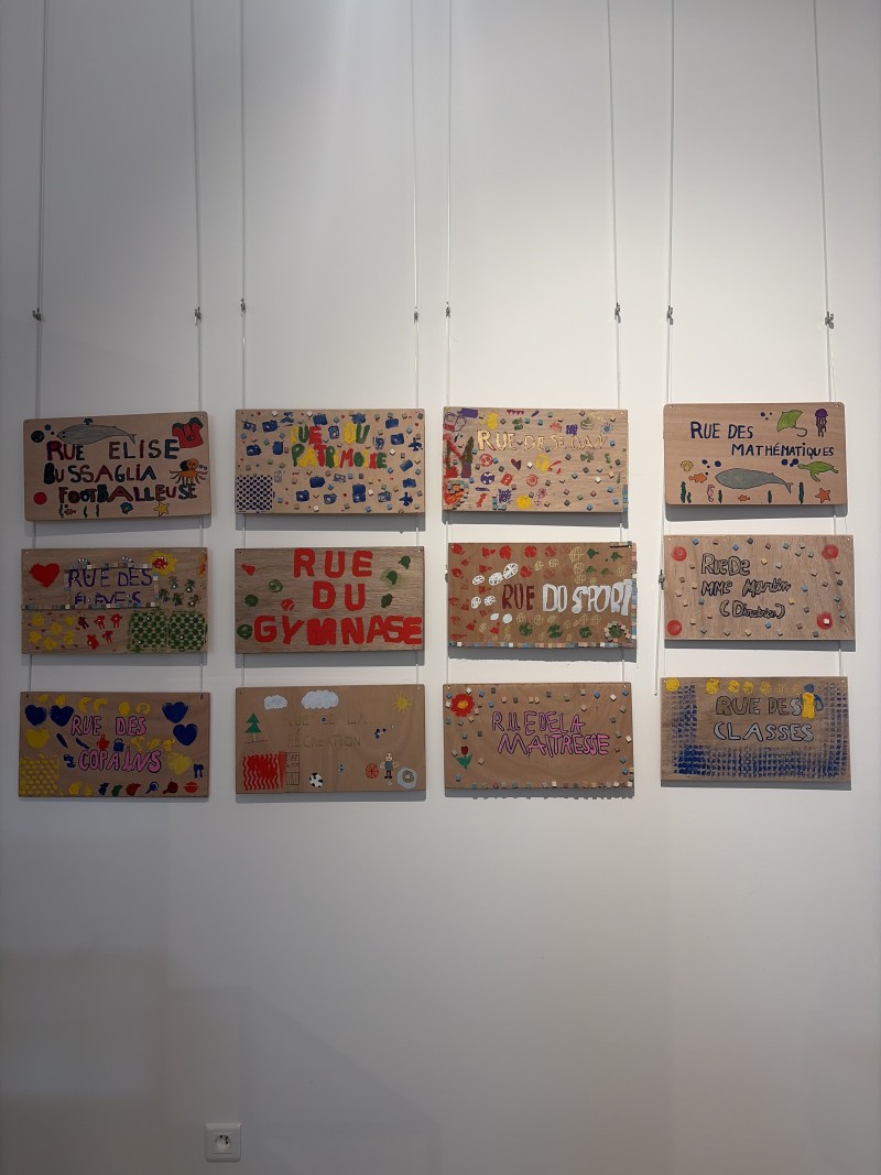 Les enfants ont la parole ! Exposition "D'une rue à l'autre"