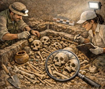 Atelier-enquête INRAP : l'archéologie funéraire au Néolithique