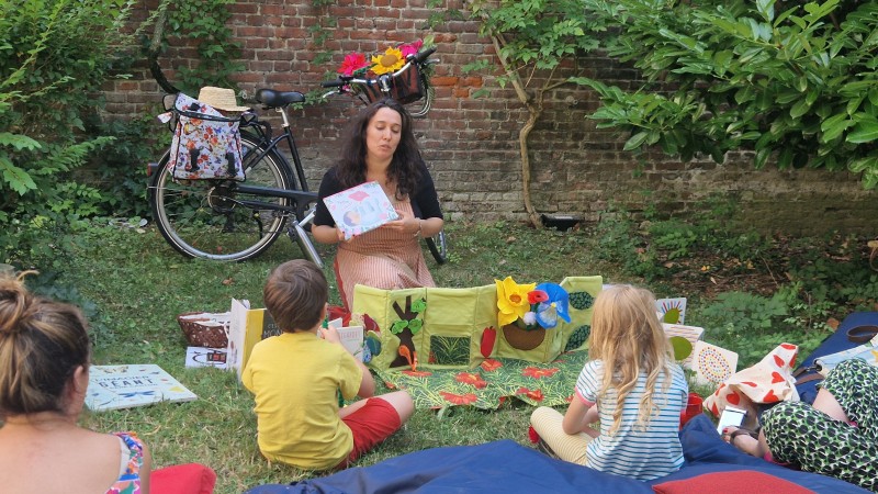 Lectures au jardin
