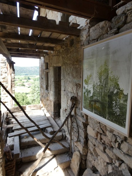 Festival "Les arts perchés" à Calvignac