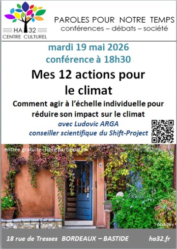 Mes 12 actions pour le climat