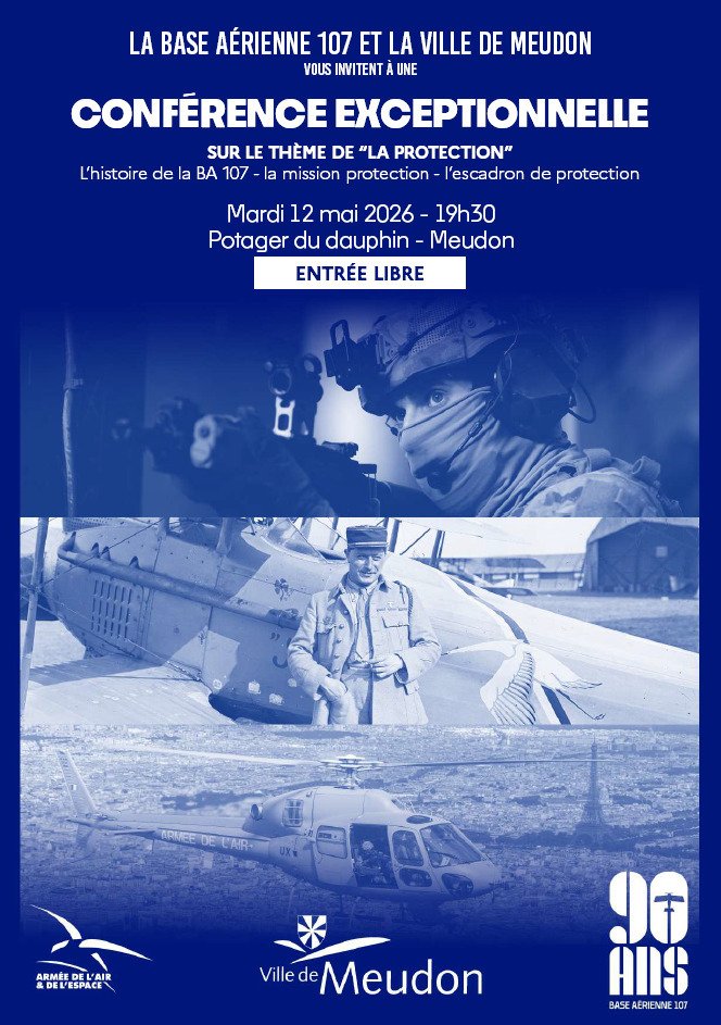 Conférence : 90 ans de la base aérienne 107
