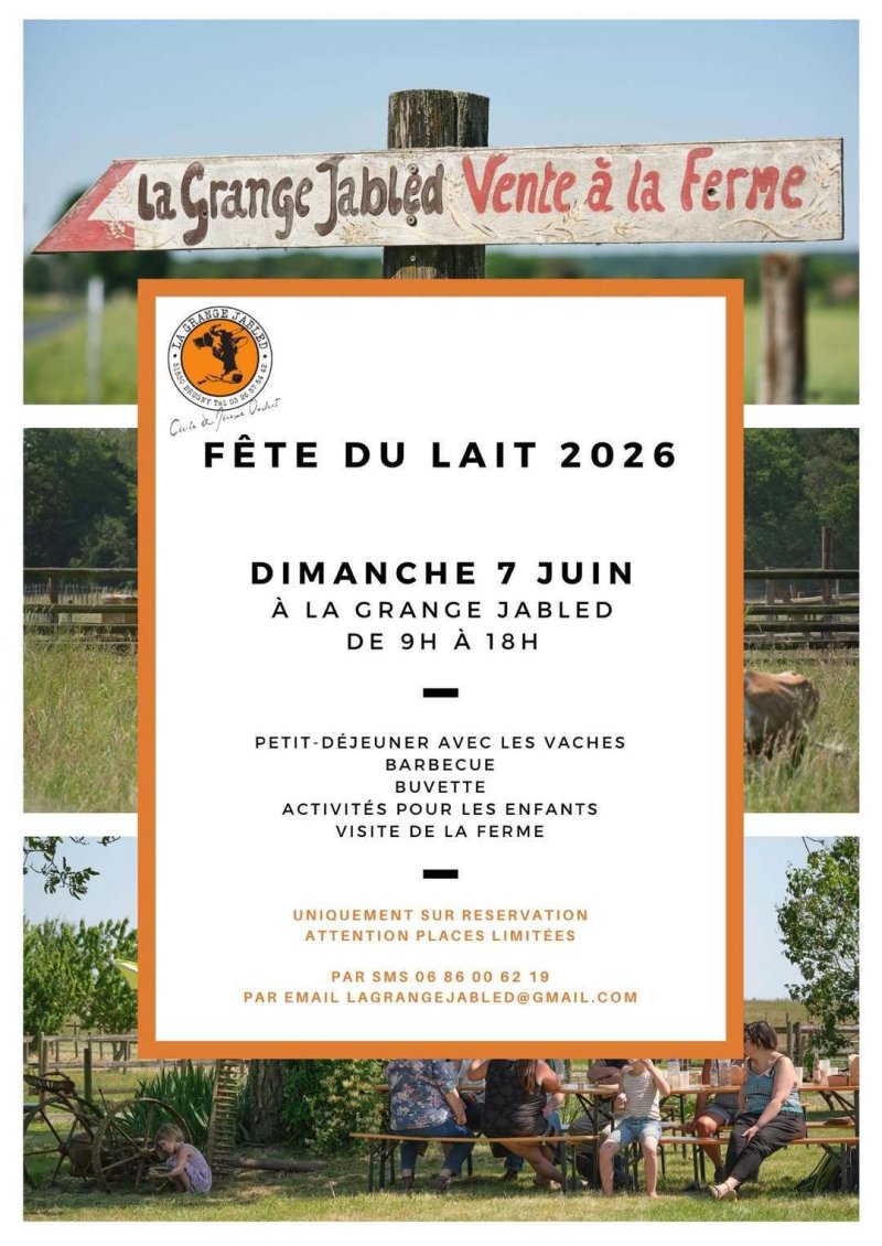 Fête du lait à la ferme