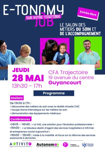 📣 Dans moins d’un mois, E-TONOMY Job revient dans les Yvelines !