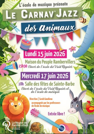 Carnav'Jazz des animaux