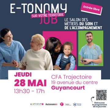 E-TONOMY JOB, le Salon des métiers du soin et de l'accompagnement