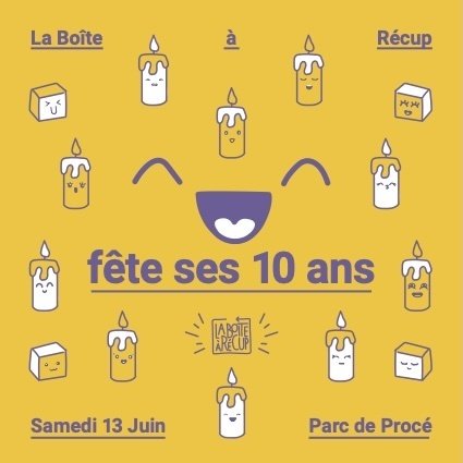 Les 10 ans de La Boîte à Récup