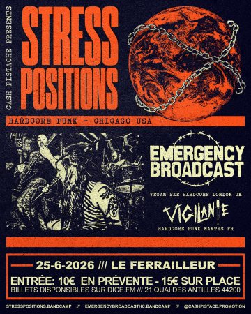 Stress Positons + Emergency Broadcast + Vigilante