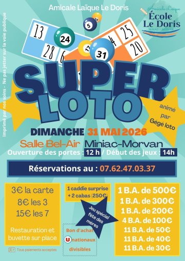 Super LOTO de l'Amicale