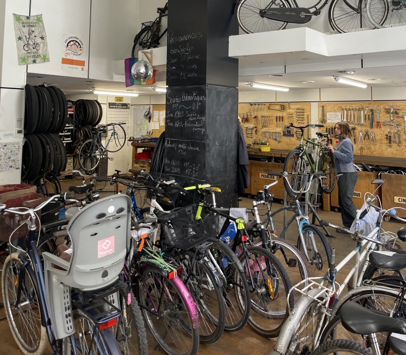 Viens découvrir les ateliers vélo participatifs et solidaires !
