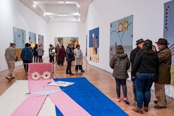 Visite libre de l'exposition « Mimosa » d'Hippolyte Hentgen