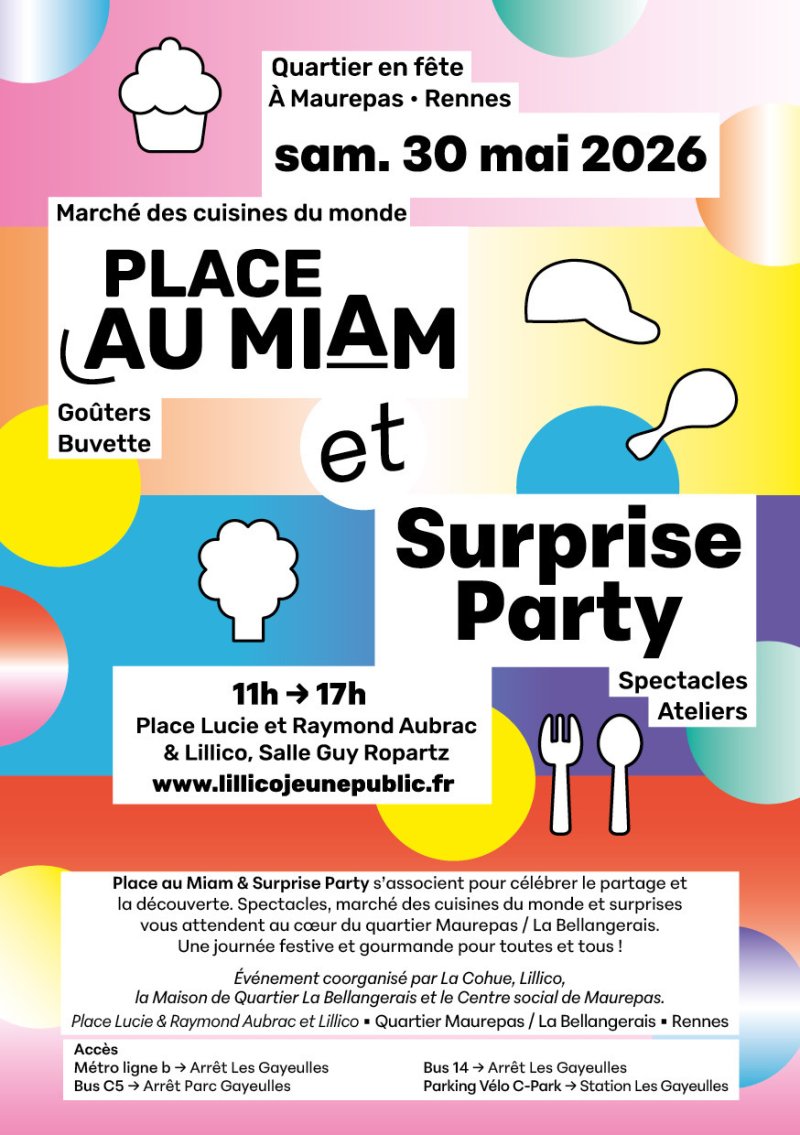 Surprise party x Place au miam