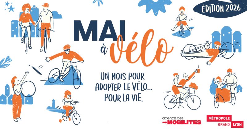 Mai à vélo - Métropole de Lyon - 20 mai