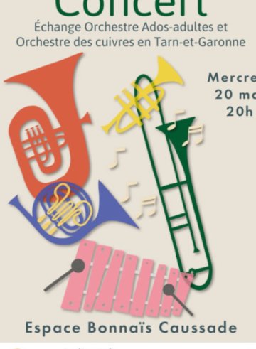Concert Ados-Adultes et Orchestre des cuivres de Tarn-et-Garonne