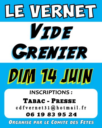 Le Vernet fait son Vide Grenier