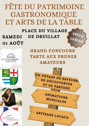 Fête du Patrimoine Gastronomique et Arts de la Table
