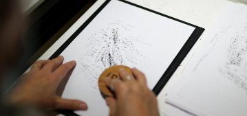Visite-atelier Gravure