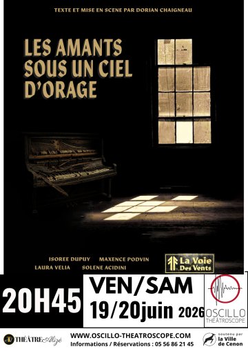 "Les amants sous un ciel d'orage"