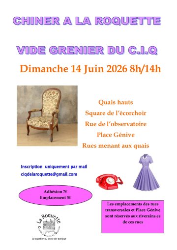 Chiner à la Roquette