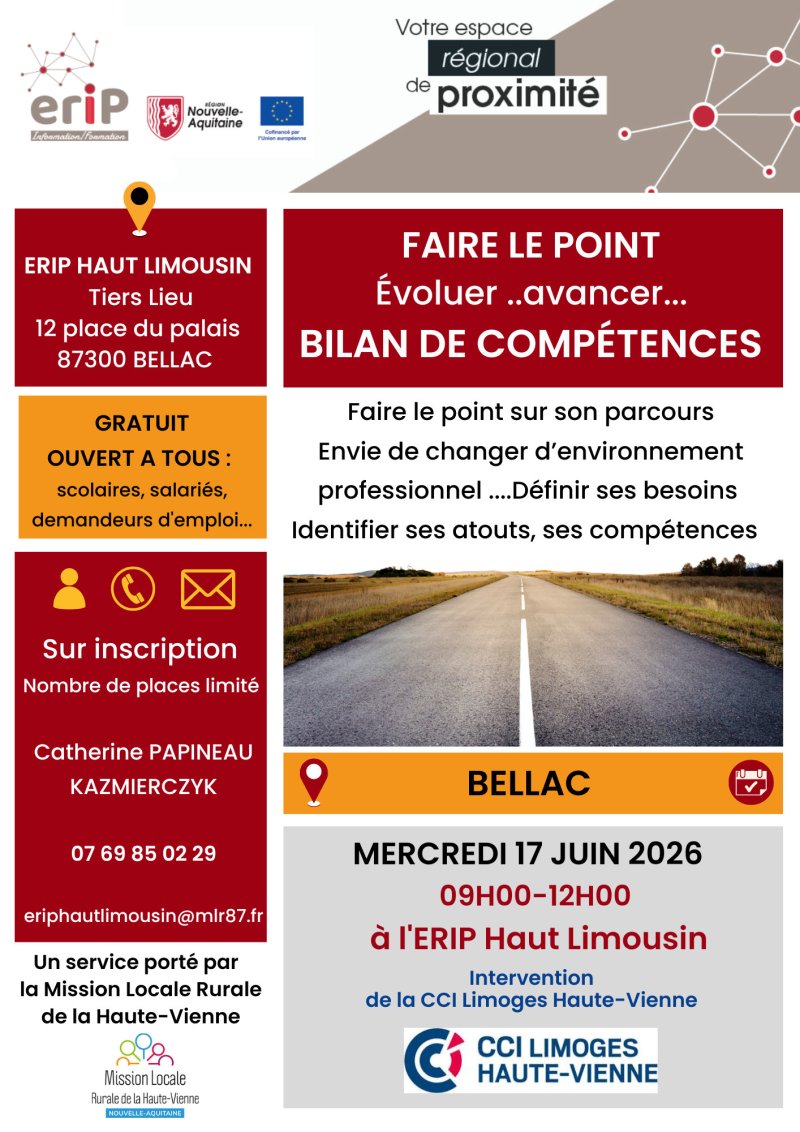 Présentation du bilan de compétences
