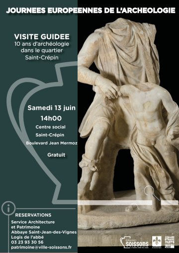 Visite guidée : Soissons romaine, les preuves !