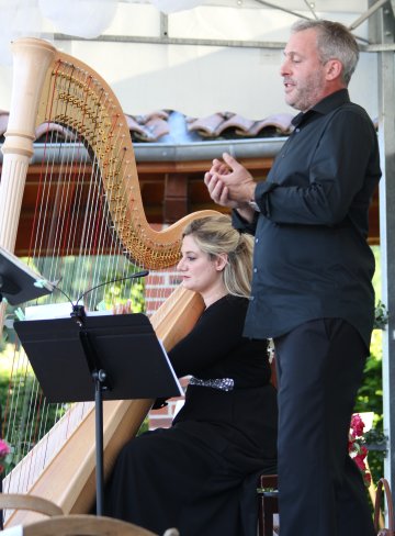 Concert de harpe et chant ténor