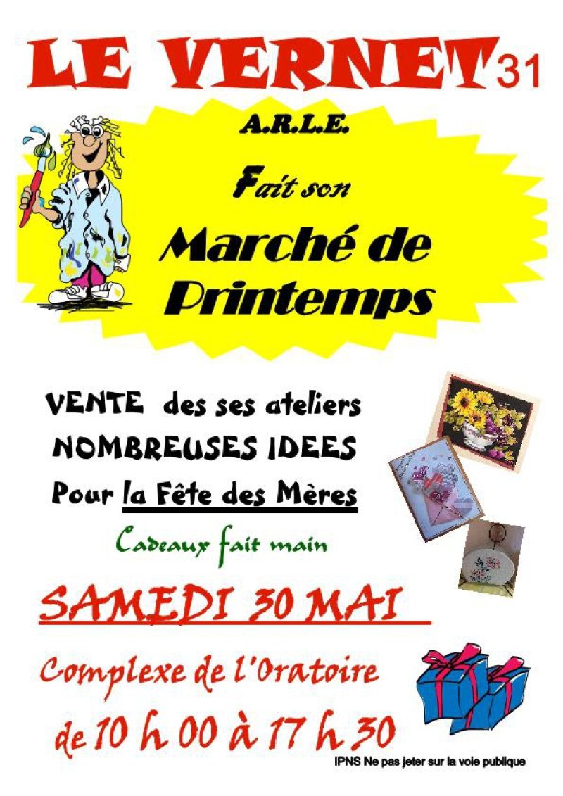 Marché de Printemps !