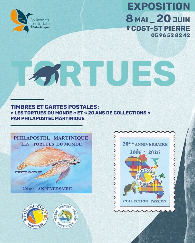 EXPOSITIONS SUR LES TORTUES – du 8 mai au 20 juin