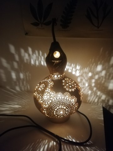Atelier "Calebasse en lumière"