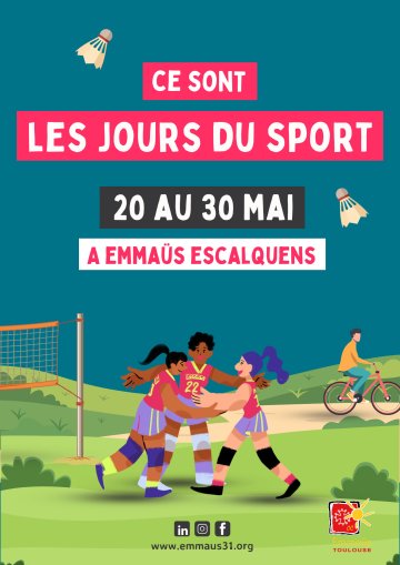 Les jours du sport à Emmaüs Escalquens